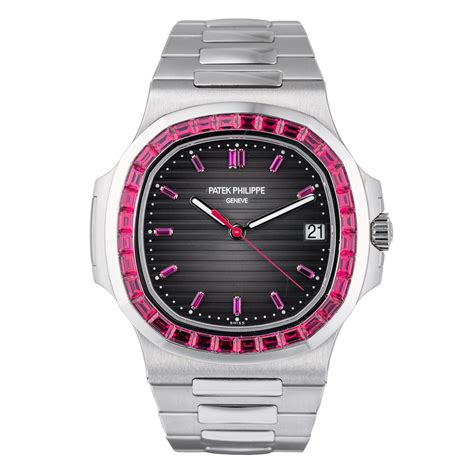 patek philippe watch ruby|Patek Philippe Nautilus 5711/112P.